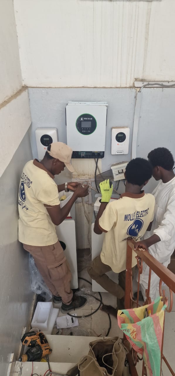 Réalisation Molley Electric — chantier solaire